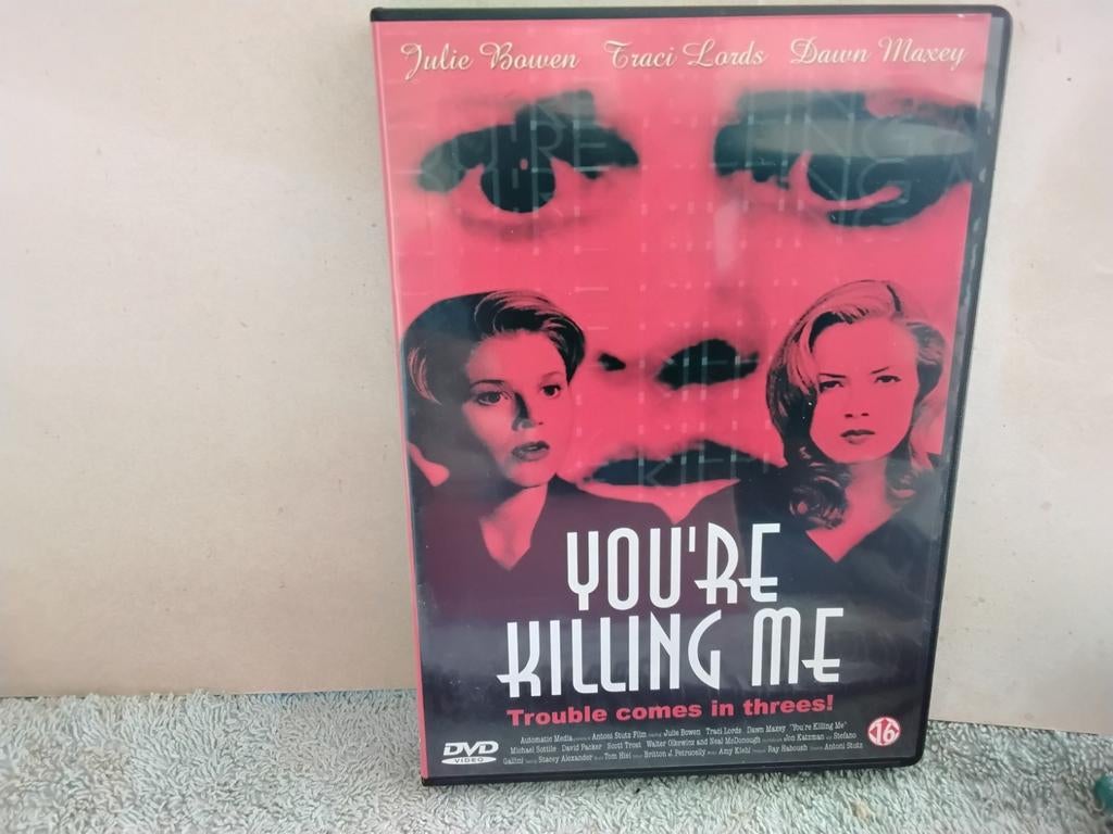 YOU'RE   KILLING  ME           THRILLER, Cd's en Dvd's, Vanaf 16 jaar, Ophalen of Verzenden, Zo goed als nieuw
