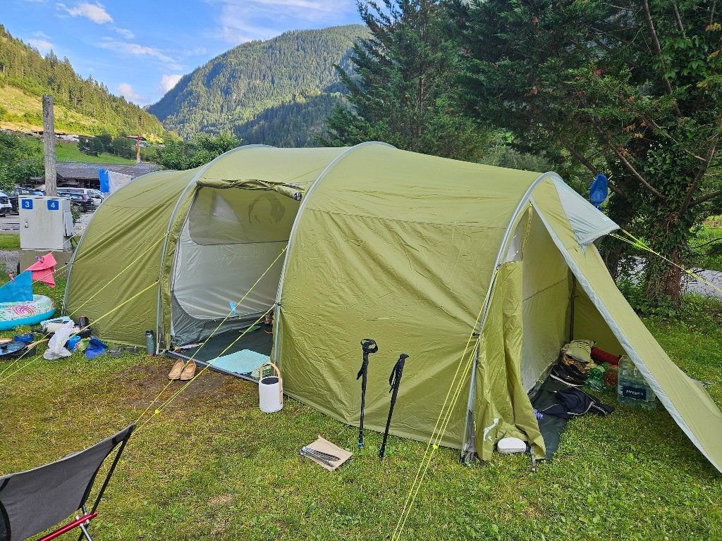 Tantonka ultra lichtgewicht tent 4 personen, Ophalen of Verzenden, Zo goed als nieuw, Tot en met 6