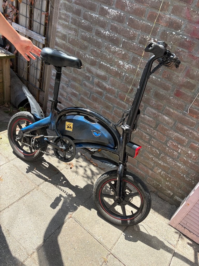 Elektrische vouw fiets, Ophalen, Gebruikt