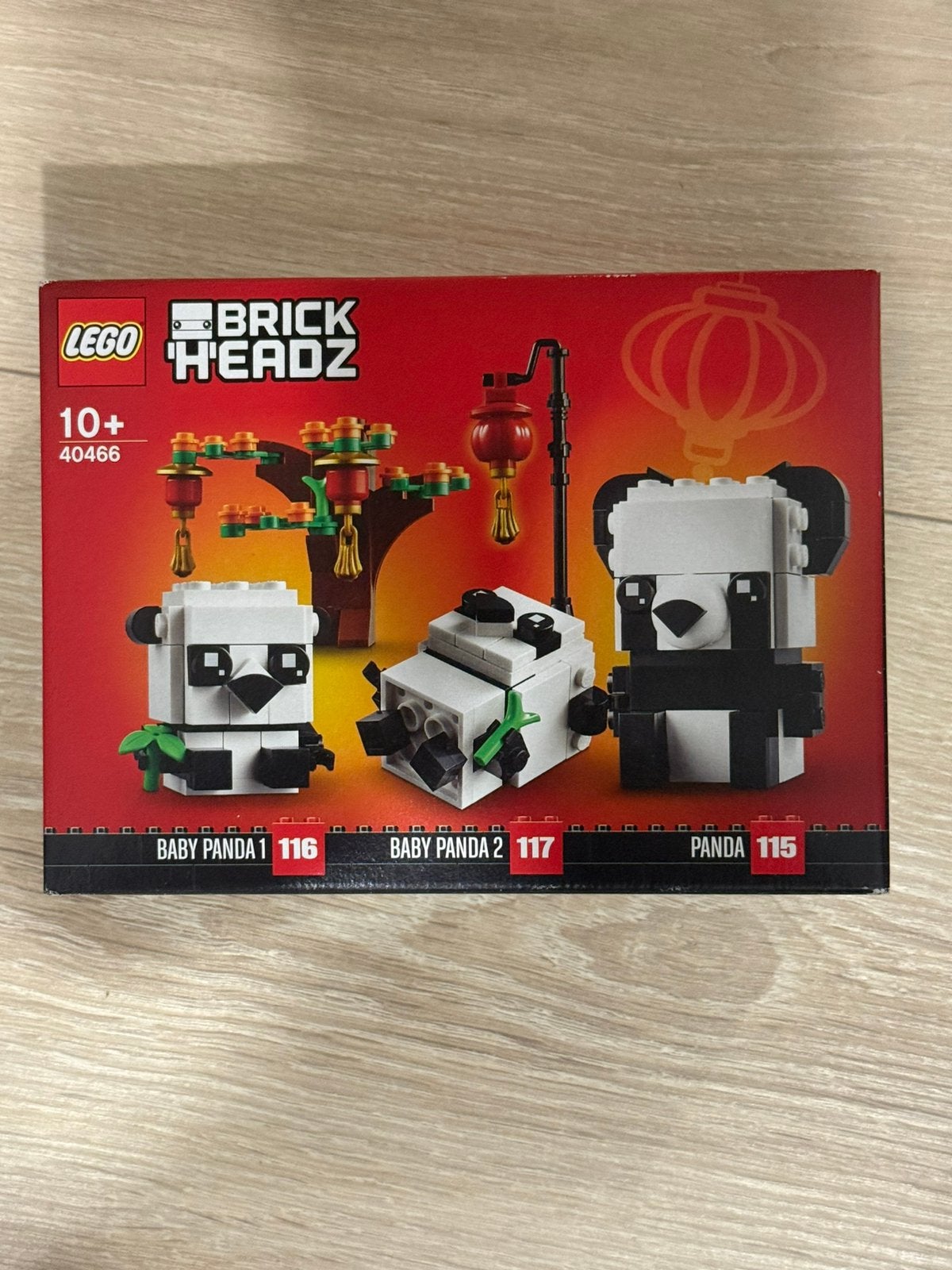 Lego 40466 Panda Brick Headz, Ophalen, Nieuw