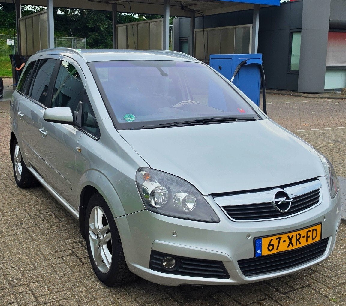 Opel Zafira 1.9 Cdti 88KW AUT DPF 2007 Grijs, Auto's, Opel, Bedrijf, Zafira, ABS, Adaptieve lichten, Airbags, Airconditioning