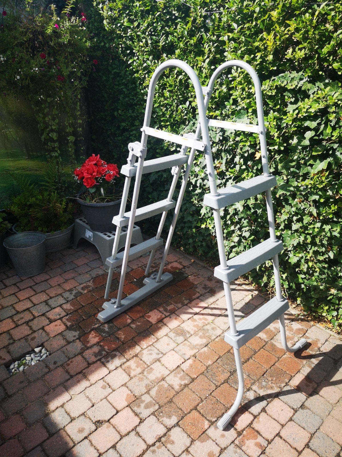 Bestway Zwembadtrap - Veilig en Stevig, Ophalen, Opzetzwembad, 120 cm of meer