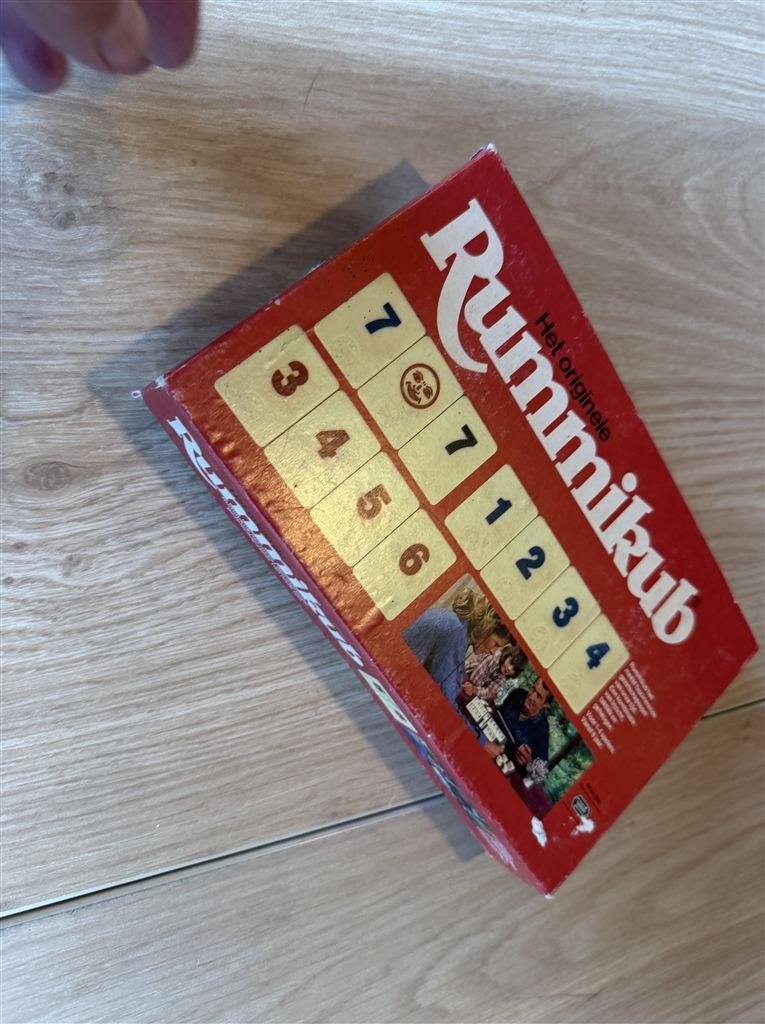 rummikub rode doos - S7278, Ophalen of Verzenden, Zo goed als nieuw
