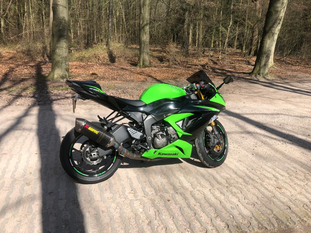 Kawasaki Zx-6R 2013, Motoren, 636 cc, 4 cilinders, Motorrijbewijs A, Super Sport