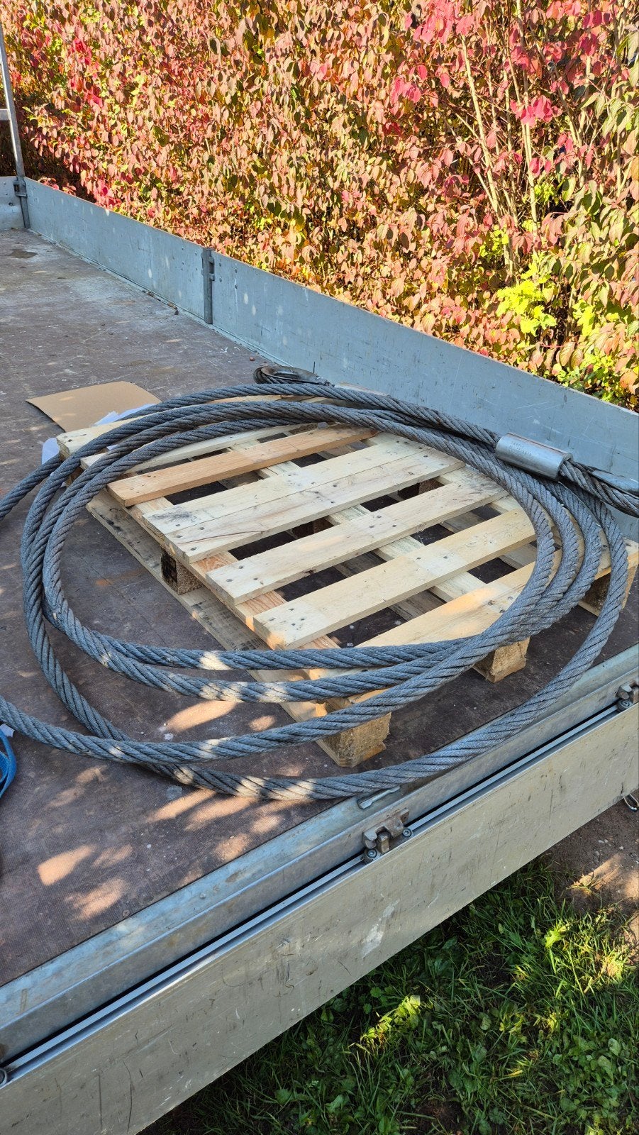Stalen hijskabel met WLL 13155KG, Ophalen, Gebruikt
