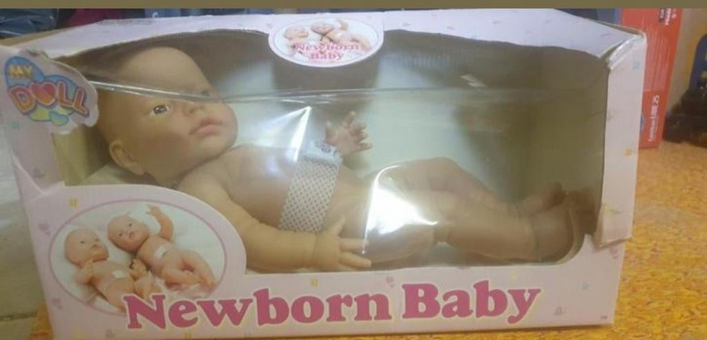 Newborn Baby Pop, Kinderen en Baby's, Speelgoed | Poppen, Nieuw, Babypop, Ophalen of Verzenden
