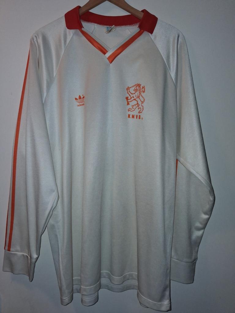 Nederlands elftal shirt knvb Adidas wk 1990 uit lange mouwen, Ophalen of Verzenden, Zo goed als nieuw, Shirt