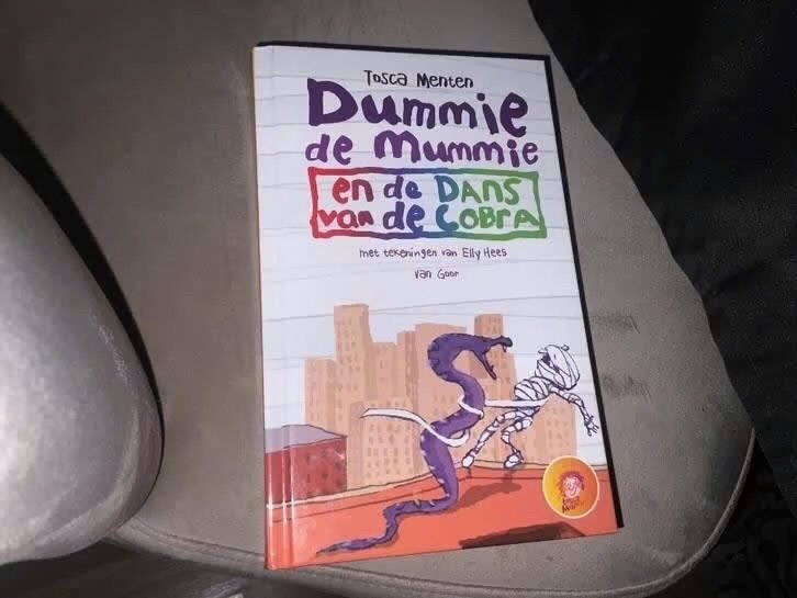 dummie de mummie, Boeken, Verzenden, Zo goed als nieuw, Fictie algemeen