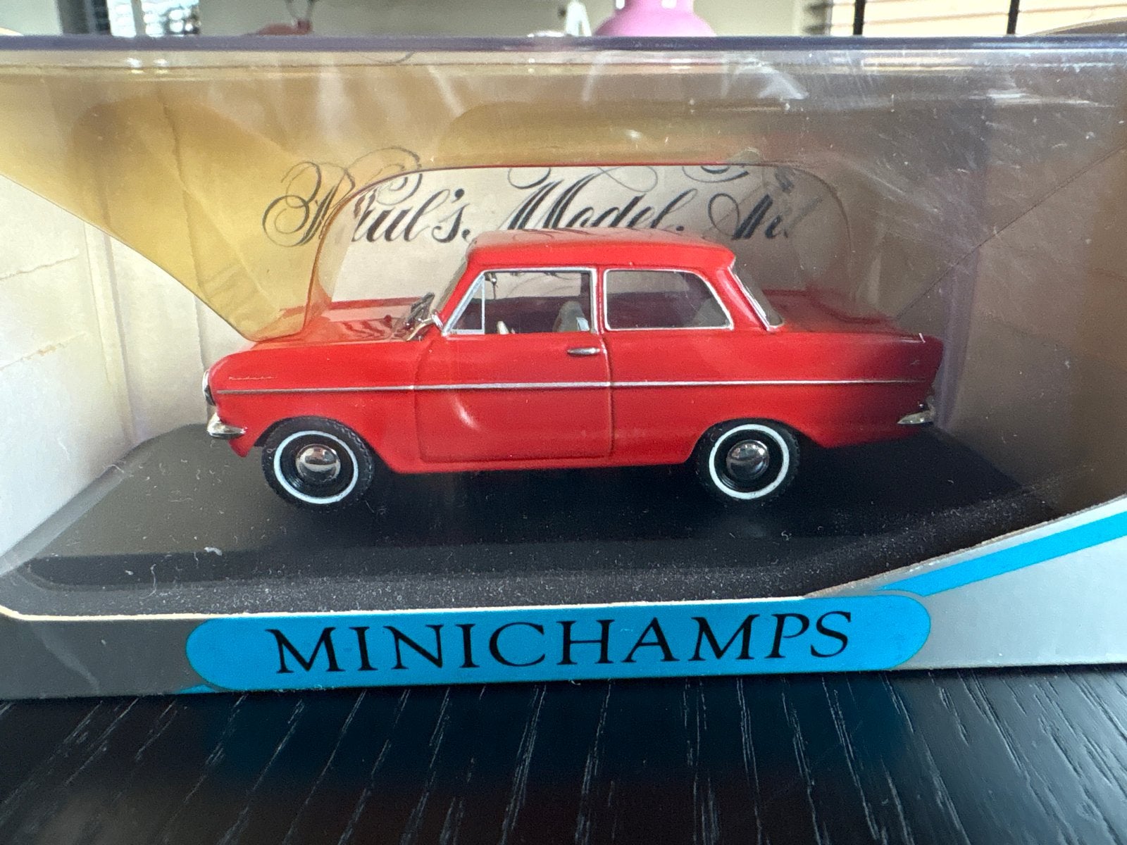Minichamps Opel Kadett A Limousine 1962-65 Rood, Ophalen of Verzenden, Nieuw, Overige typen