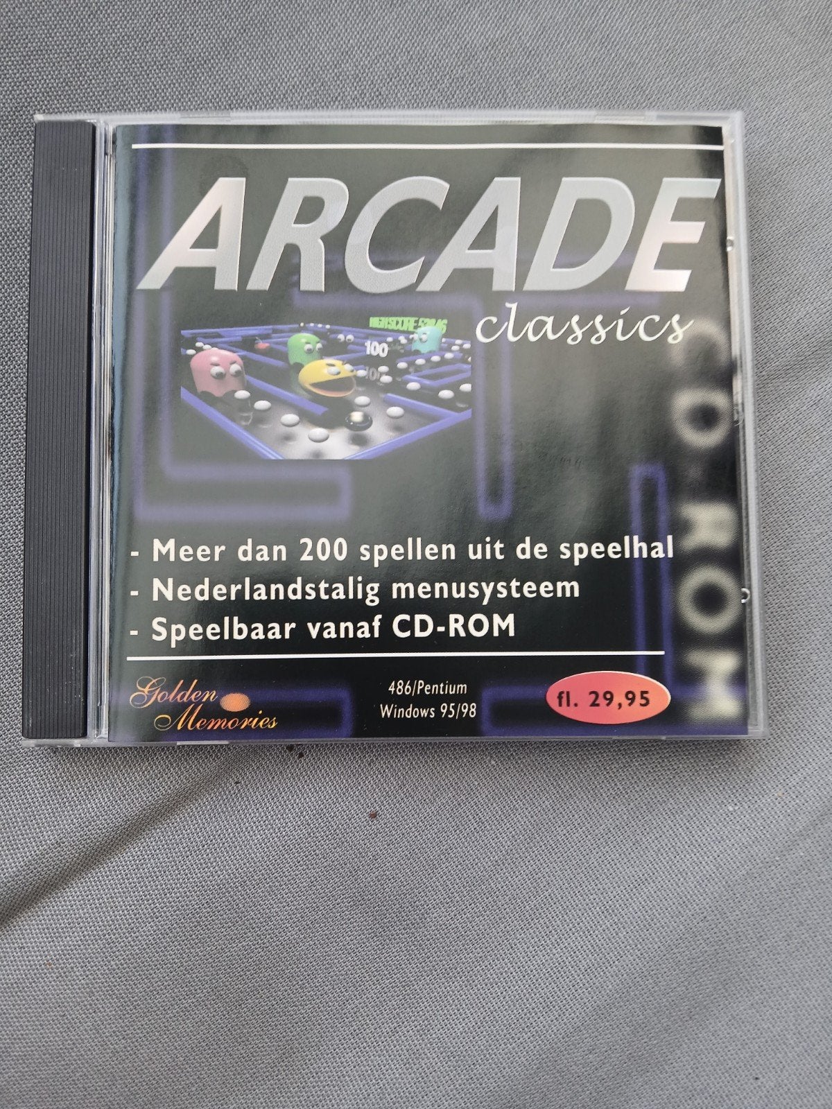 Arcade Classics Golden Memories CD-ROM Meer dan 200 spelle, Gebruikt, Overige genres, 1 speler, Ophalen of Verzenden