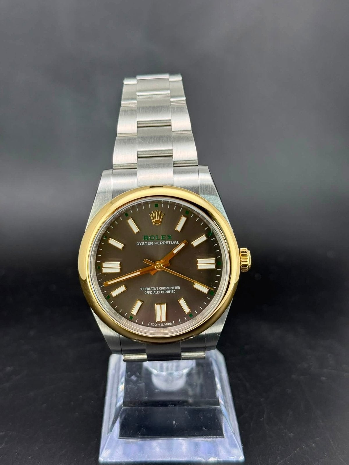 Rolex Oyster Perpetual 41 100th Anniversary Edition, Ophalen, Staal, Overige merken, 1960 of later