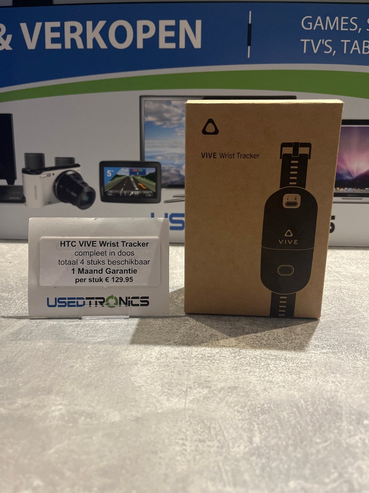 HTC VIVE Wrist Tracker - VR-accessoire, Spelcomputers en Games, Virtual Reality, Zo goed als nieuw, Overige platformen, VR-bril
