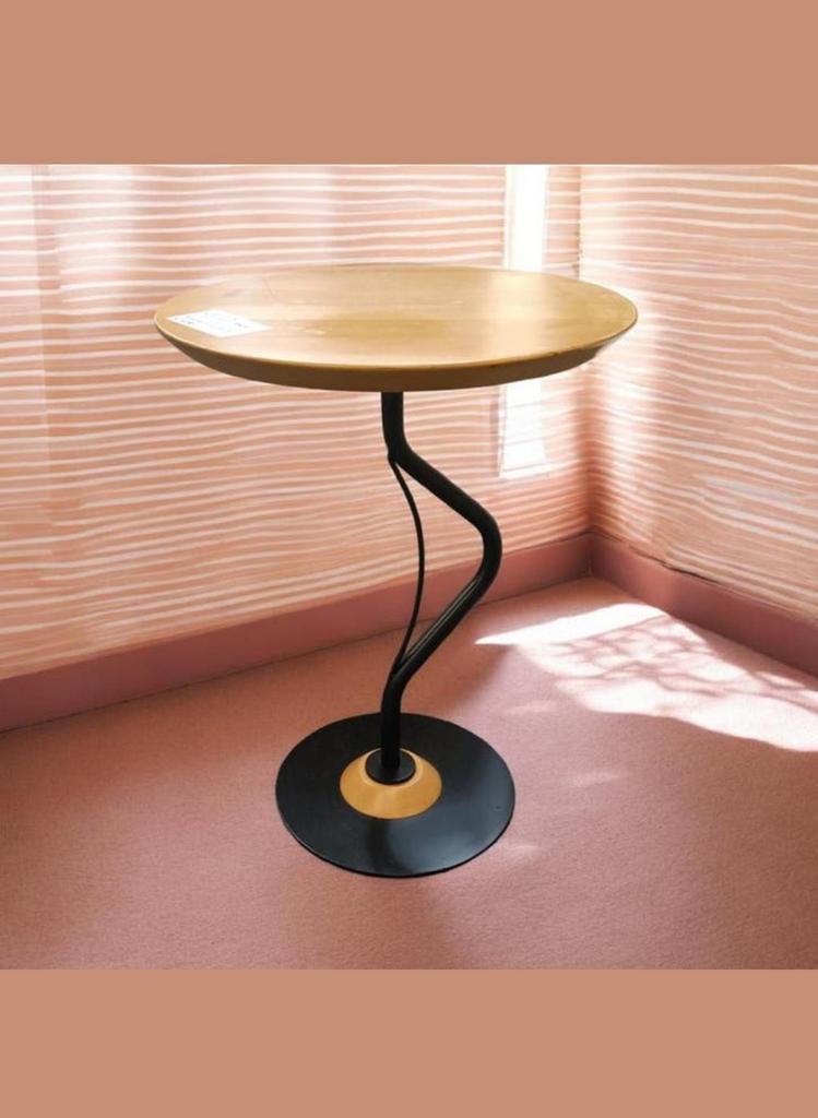Bony design bijzettafel, Ophalen of Verzenden, Rond, Minder dan 55 cm, 45 tot 60 cm