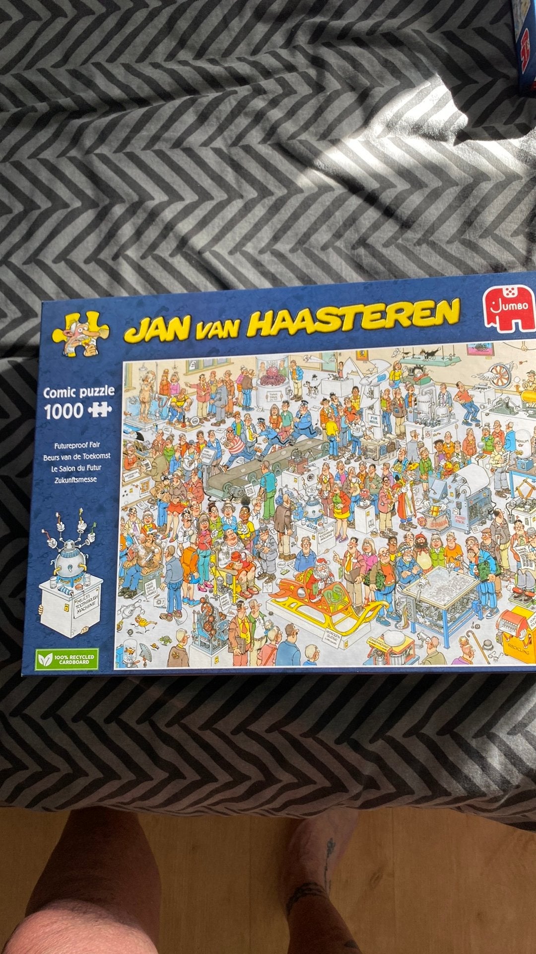 Jan van Haasteren 1000 stukjes, Ophalen of Verzenden, 500 t/m 1500 stukjes, Zo goed als nieuw