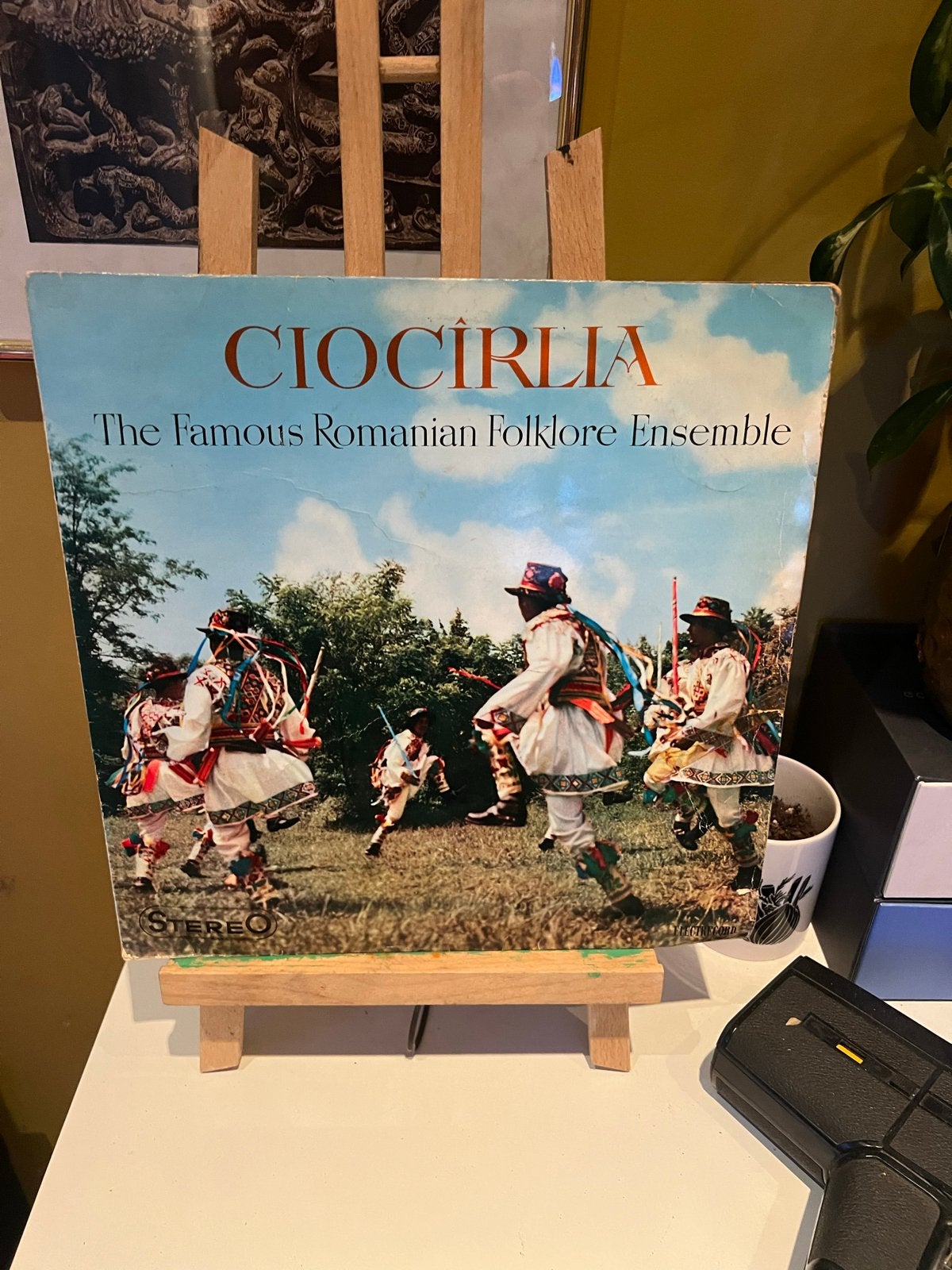 Ciocârlia - The Famous Romanian Folklore Ensemble LP, Gebruikt, Overige componisten, Ophalen of Verzenden, Overige typen