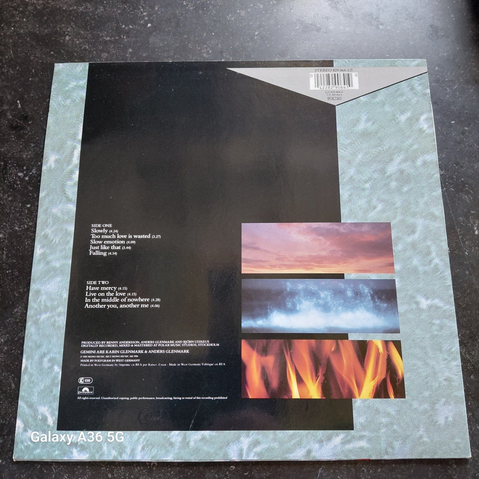 Gemini - Gemini LP (1987) Pop/Synthpop, LP, Gebruikt, Pop, Ophalen of Verzenden