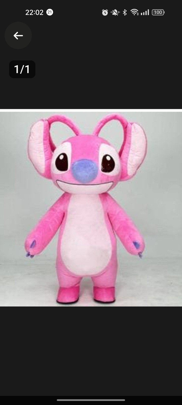 mascotte pak te huur, Ophalen of Verzenden, Zo goed als nieuw, Overige