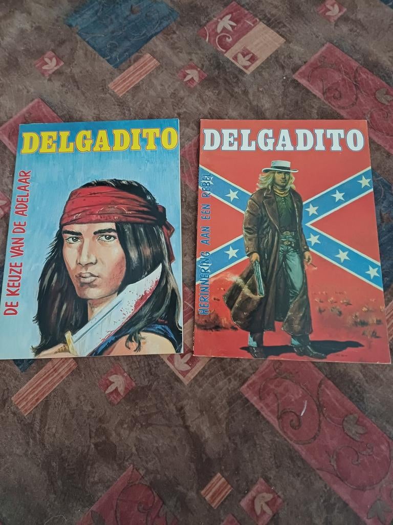 DELGADITO, deel 1 en 2, Meerdere stripboeken, Ophalen of Verzenden
