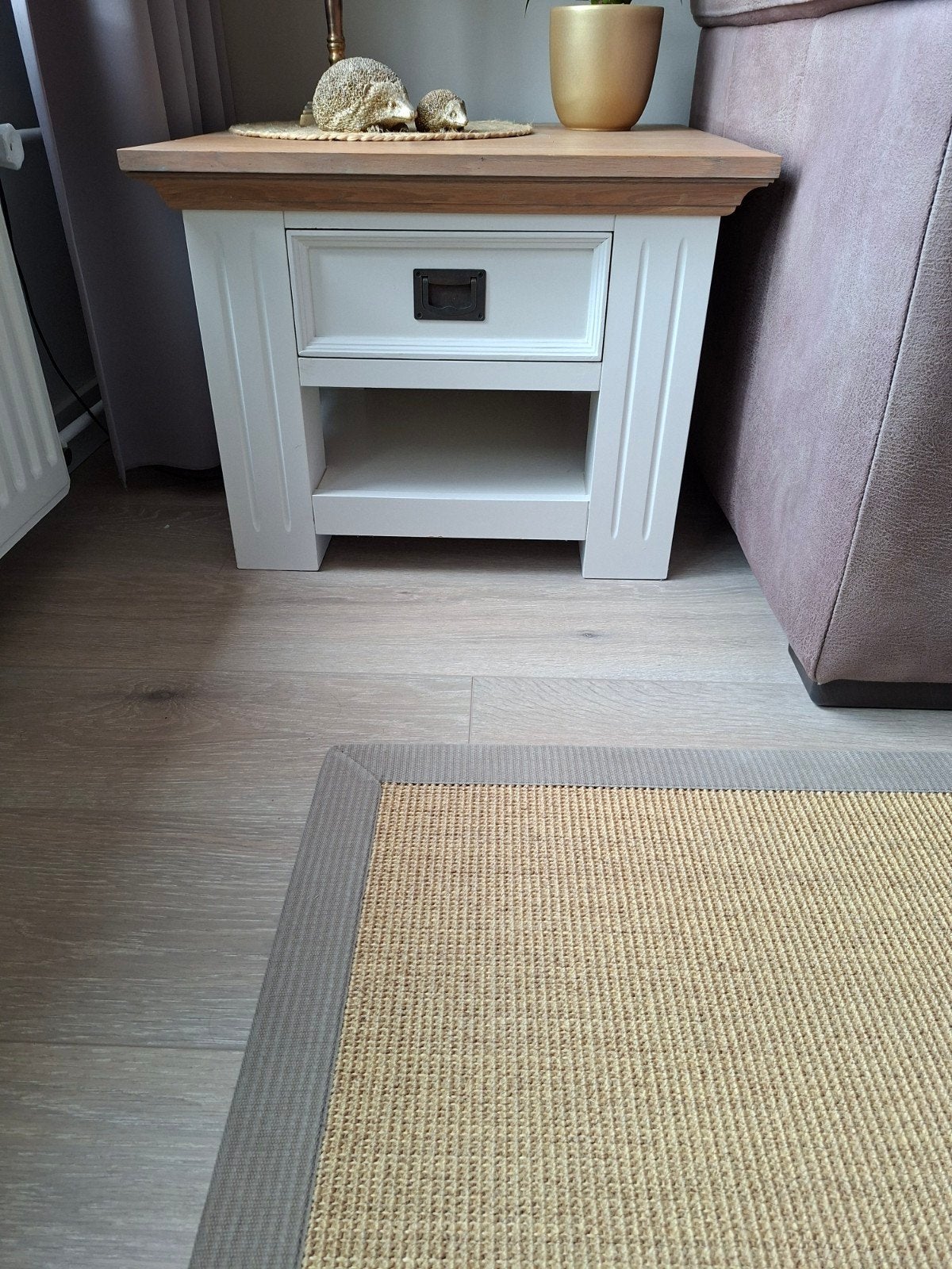 Richmond Interiors Oakdale bijzettafel 60x60x60, Vierkant, Zo goed als nieuw, Landelijk, Modern, 60 cm of meer