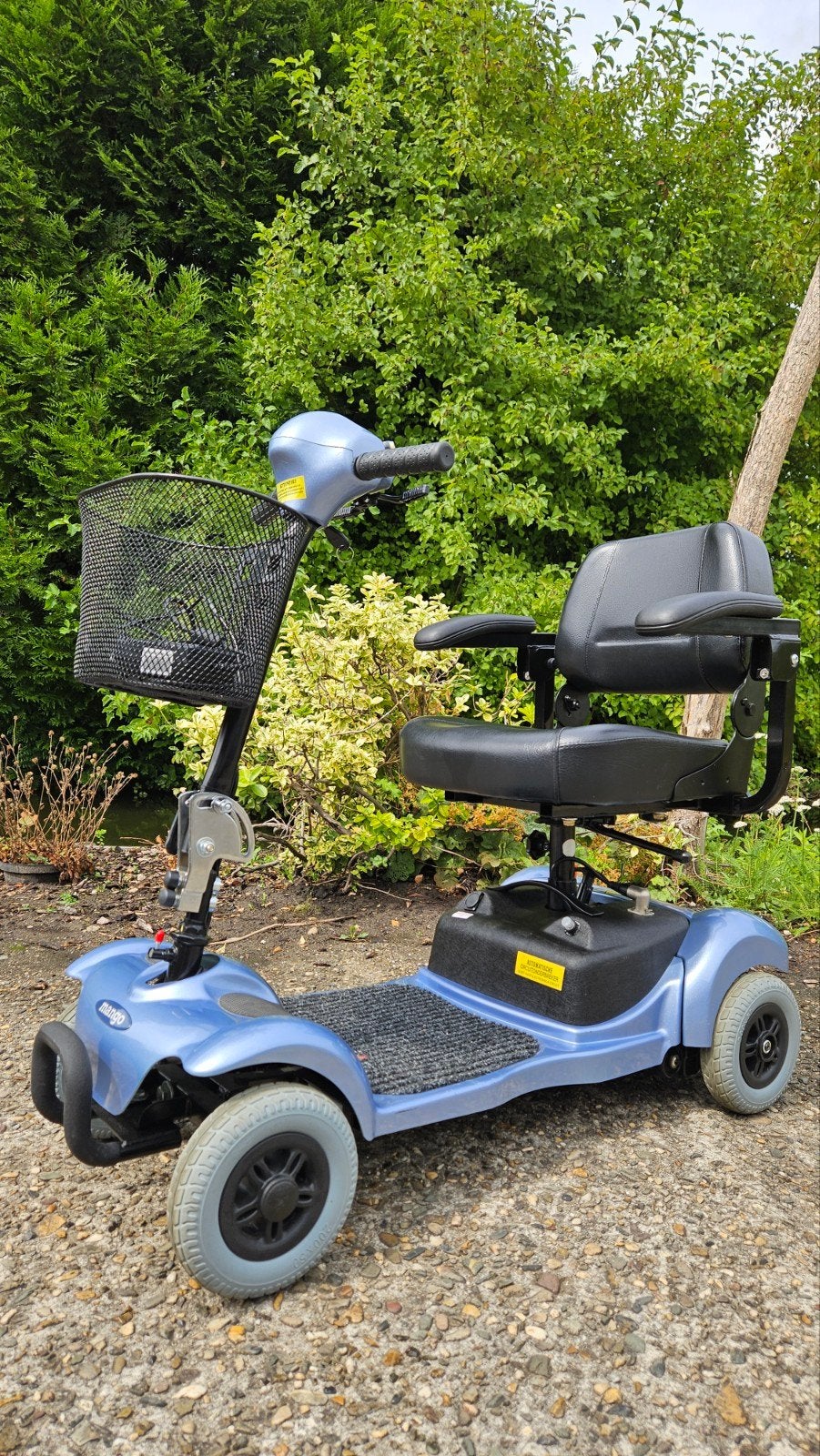 Mango Cat4 inklapbare/deelbare kleine scootmobiel, Diversen, Ophalen, Inklapbaar, Zo goed als nieuw, Elektrische rolstoel
