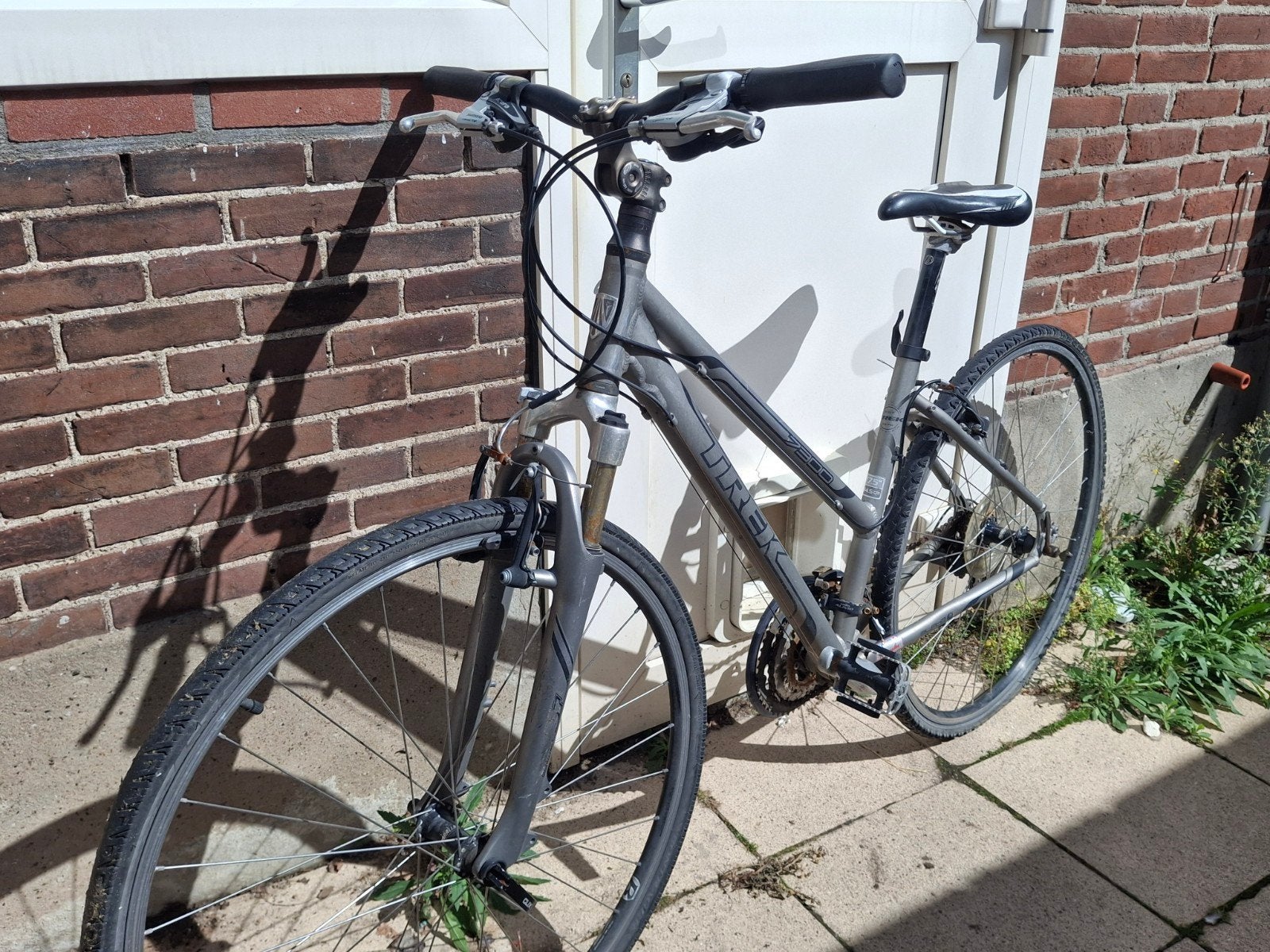 Trek 7300 FX Damesfiets - 44.5 cm frame, 28 inch, Gebruikt, Velgrem, Minder dan 47 cm