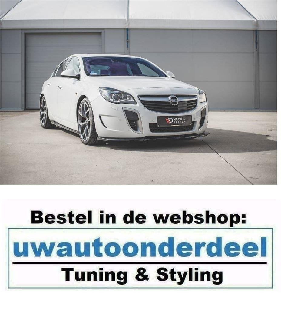 Maxton Spoiler Lip Splitter Voor Opel Insignia OPC Facelift, Verzenden, Automotive Parts, A.parts@hotmail.nl, Trasmolenlaan 12 3447 GZ Woerden