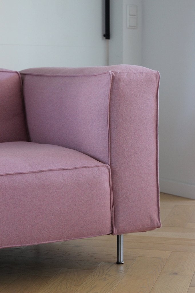 Gelderland 6400 2,5-zits roze, Huis en Inrichting, Ophalen, Diba Design, 75 tot 100 cm, Rechte bank