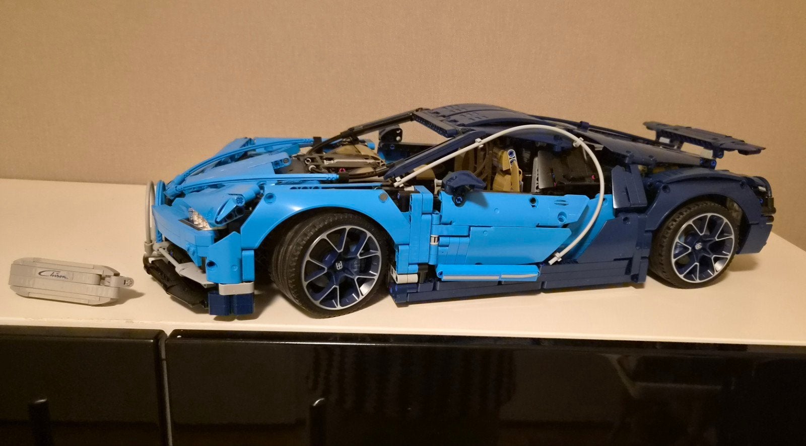 LEGO Technic Bugatti Chiron 42083 - Zo goed als nieuw, Ophalen of Verzenden, Zo goed als nieuw, Overige merken