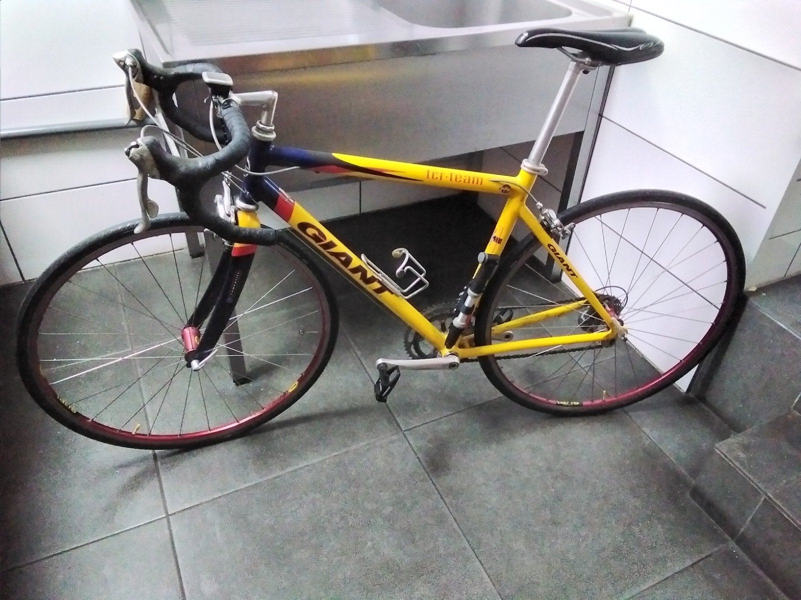 Giant racefiets TCR Composite 28 inch frame hoogte 50 cm, Fietsen en Brommers, Fietsen | Racefietsen, Ophalen, Aluminium, 49 tot 53 cm