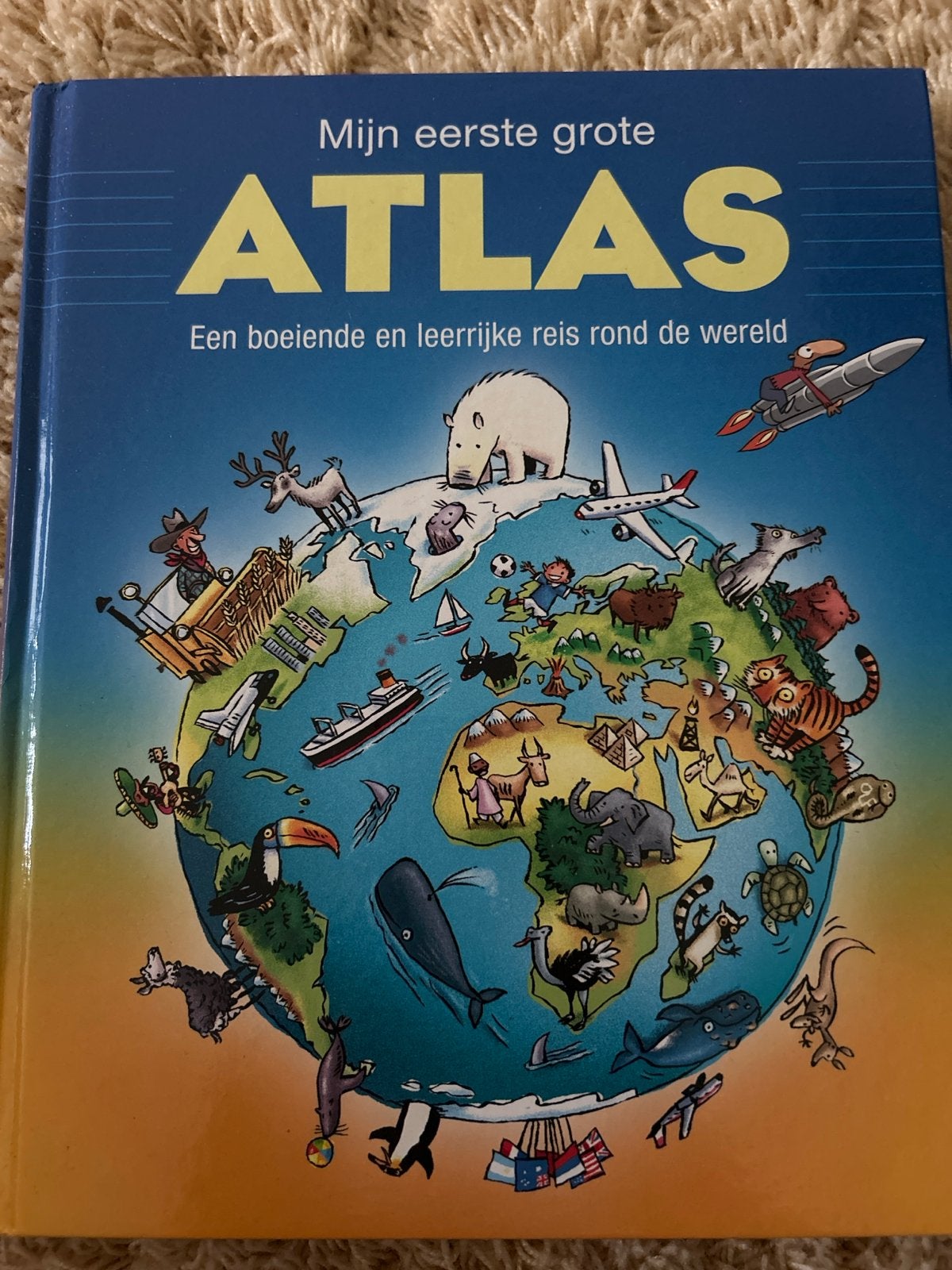 Mijn eerste grote ATLAS - Een boeiende en leerrijke reis, Bosatlas, 2000 tot heden, Ophalen of Verzenden, Zo goed als nieuw
