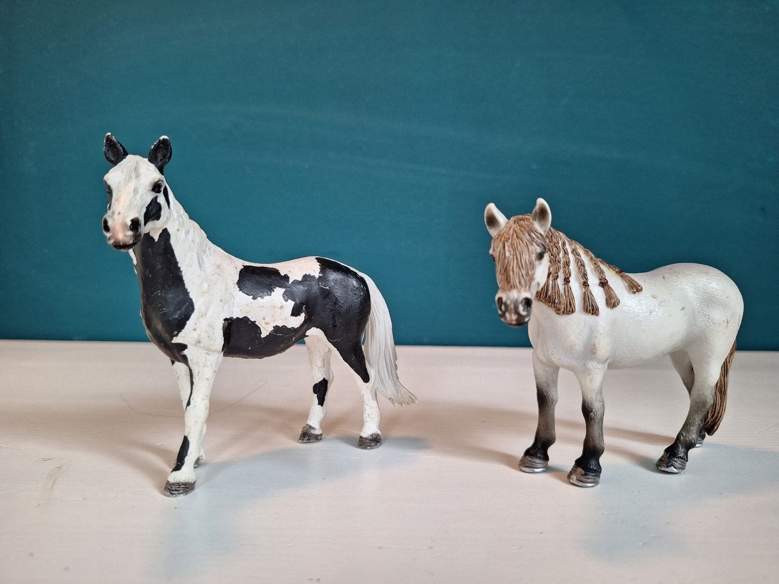2 Schleich paarden - Gebruikt, Ophalen, Gebruikt
