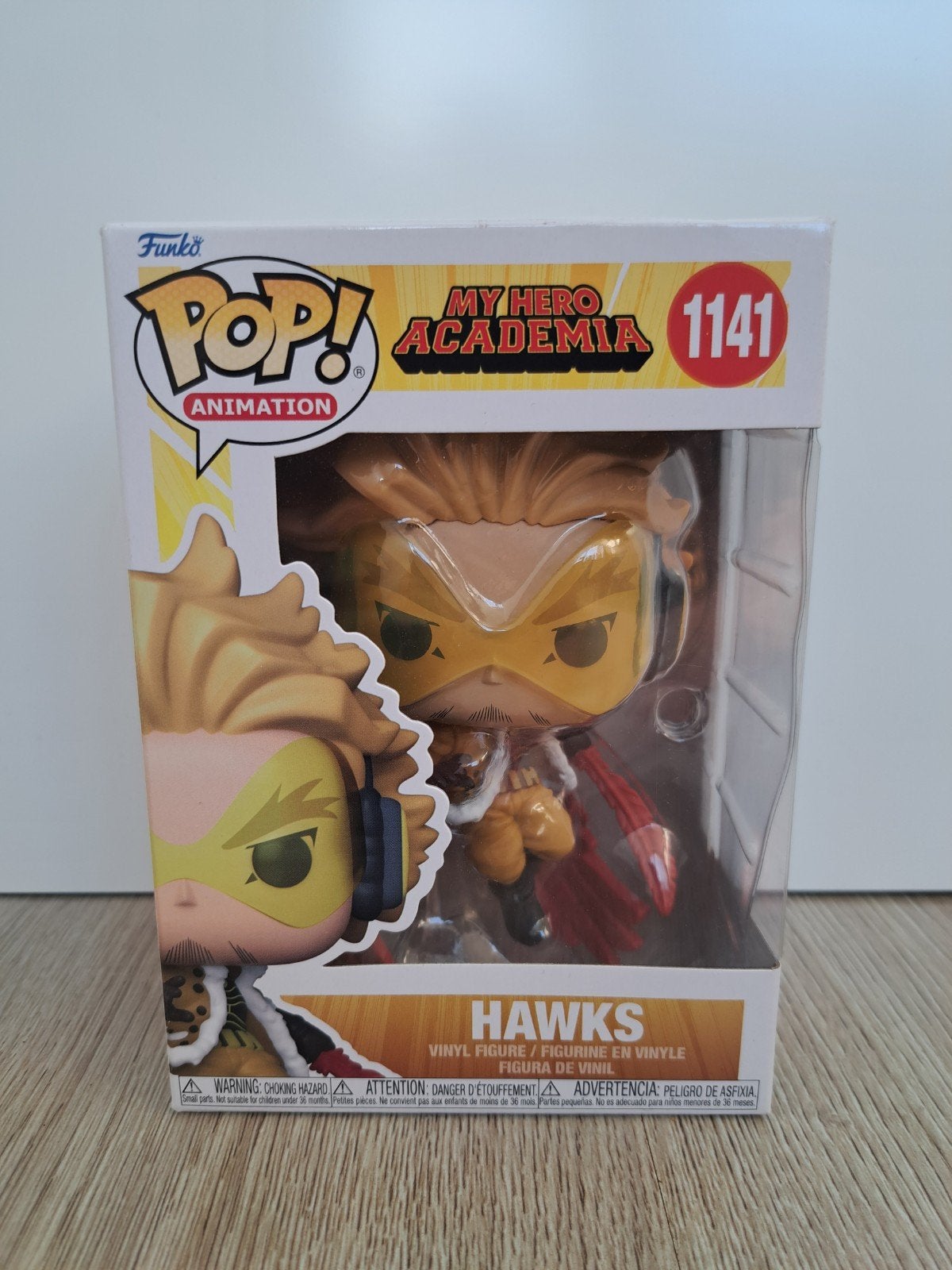Funko Pop! Hawks - My Hero Academia, Ophalen, Zo goed als nieuw