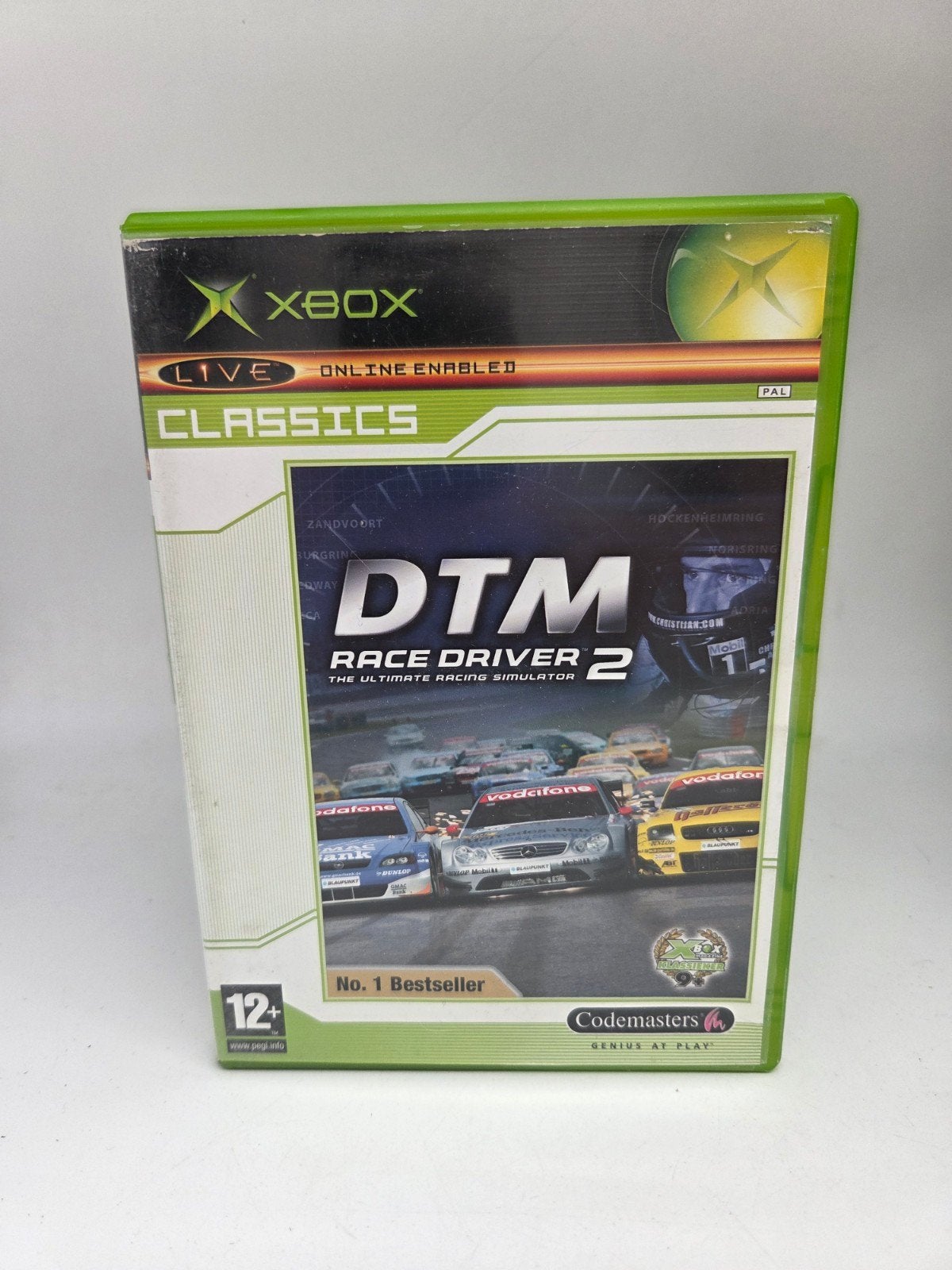 DTM Race Driver 2 Xbox Classics - Ultieme Racesimulator, Online, Gebruikt, Codemasters Software Company Ltd., Stoneythorpe, Southam, Warwickshire, CV47 2DL, UK