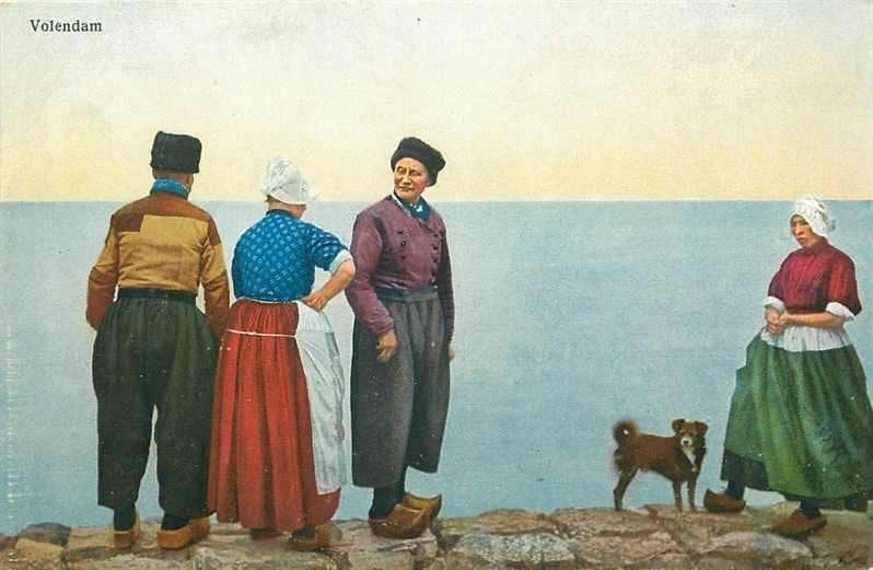377-521-021 Volendam, Ophalen of Verzenden, Voor 1920, Noord-Holland