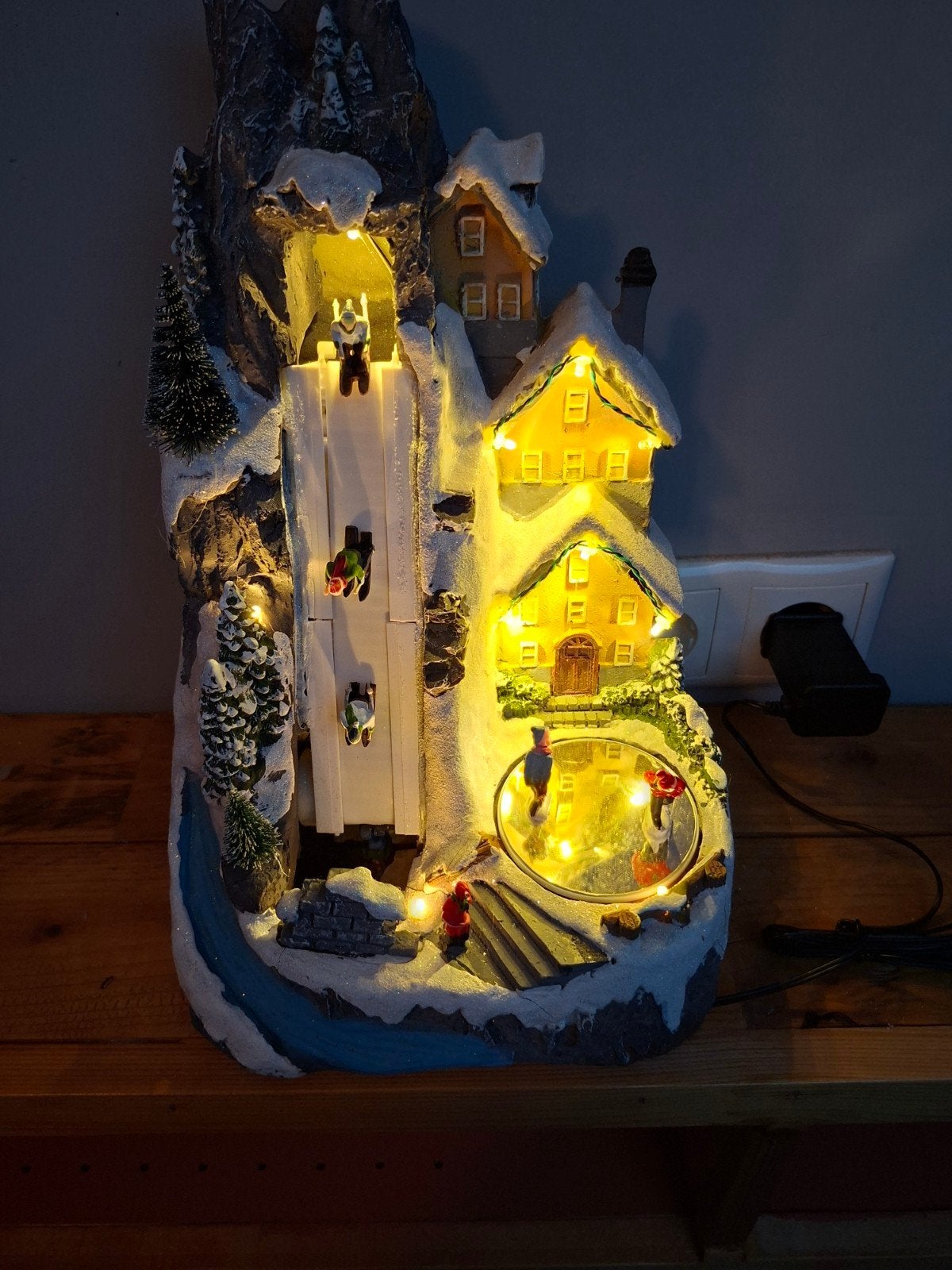 kerst pyste, Ophalen, Zo goed als nieuw