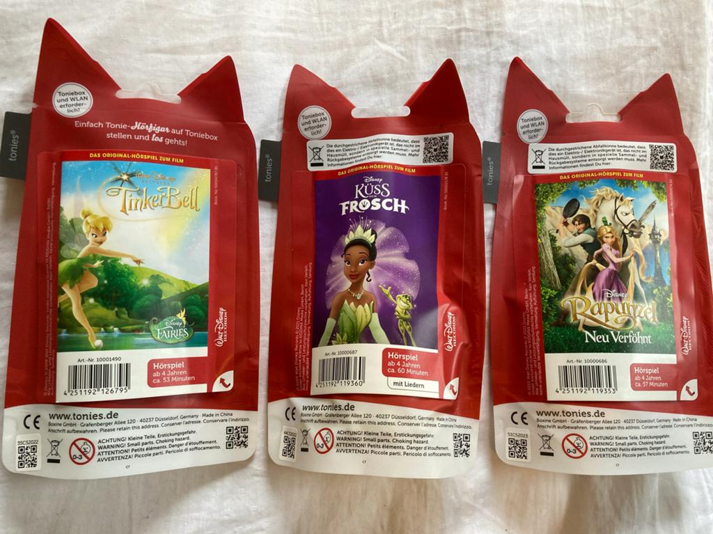 3 Tonie figuren - Disney nieuw, Ophalen of Verzenden, Nieuw, Jongen of Meisje