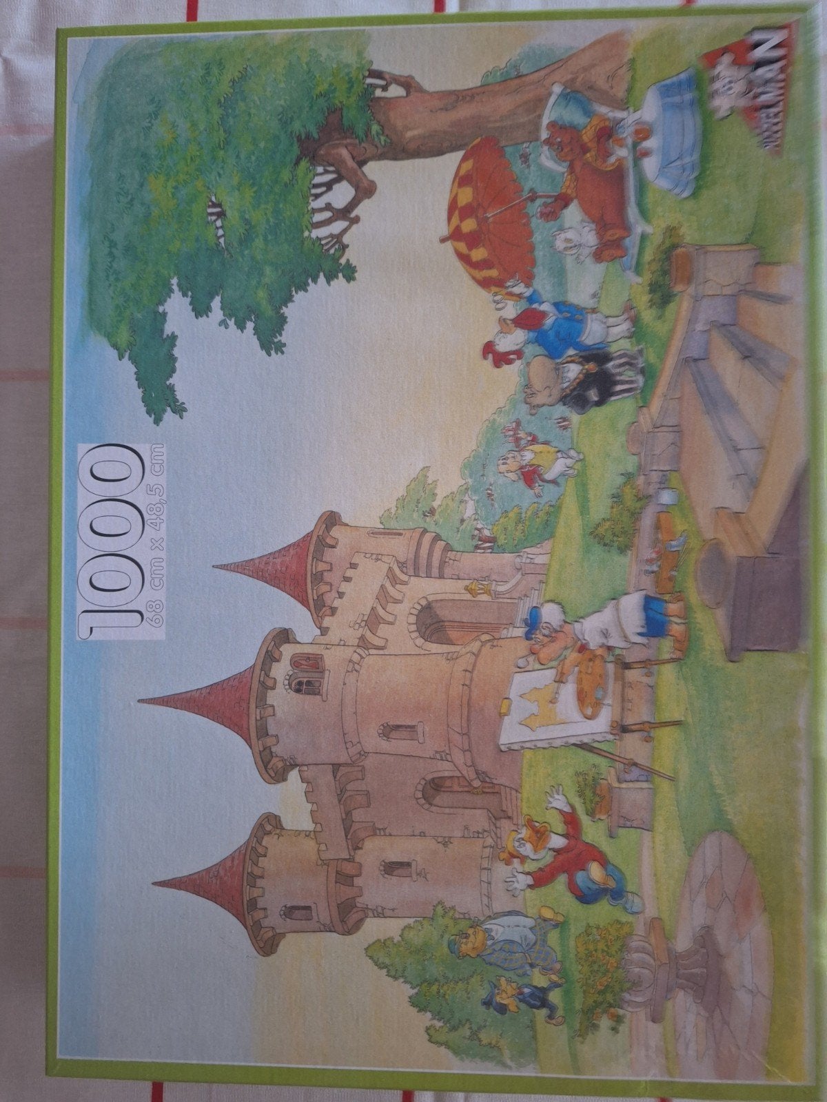 Bommel en Tom Poes legpuzzel - Compleet, Ophalen of Verzenden, 500 t/m 1500 stukjes, Gebruikt, Legpuzzel