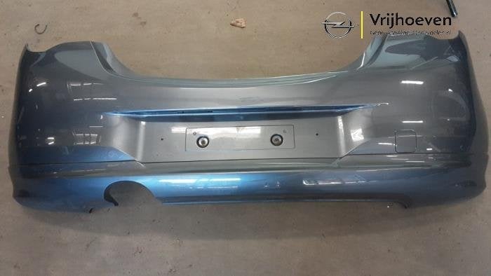 Achterbumper van een Opel Corsa (Corsa E 15-) (Z159), Gebruikt, -, -, Opel