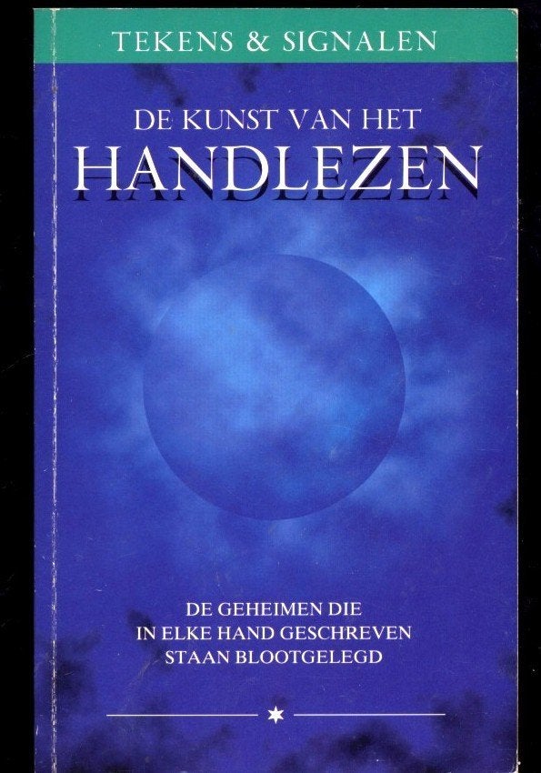 Boek  -  De kunst van het handlezen., Ophalen of Verzenden, Zo goed als nieuw, Spiritualiteit algemeen, Overige typen
