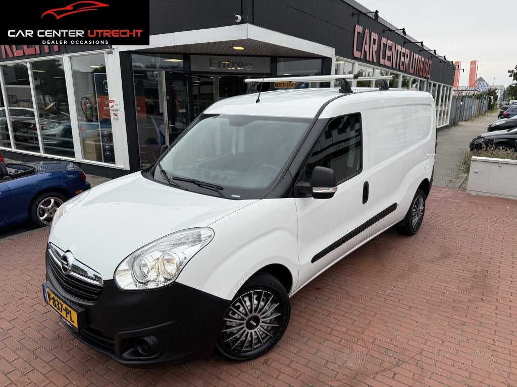 Opel Combo 1.3 CDTi L2H1 Edit. airco trekhaak cruise control, Gebruikt, Euro 6, Wit, Origineel Nederlands