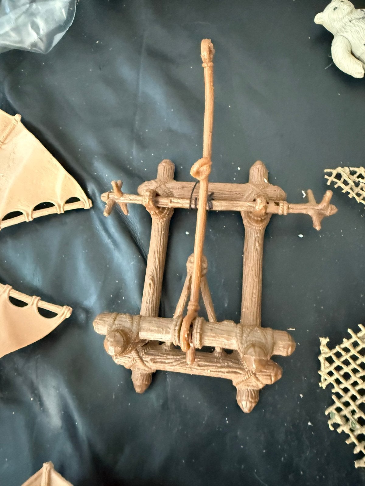 Star wars ewok kattapult incompleet, Verzamelen, Ophalen of Verzenden, Gebruikt, Actiefiguurtje