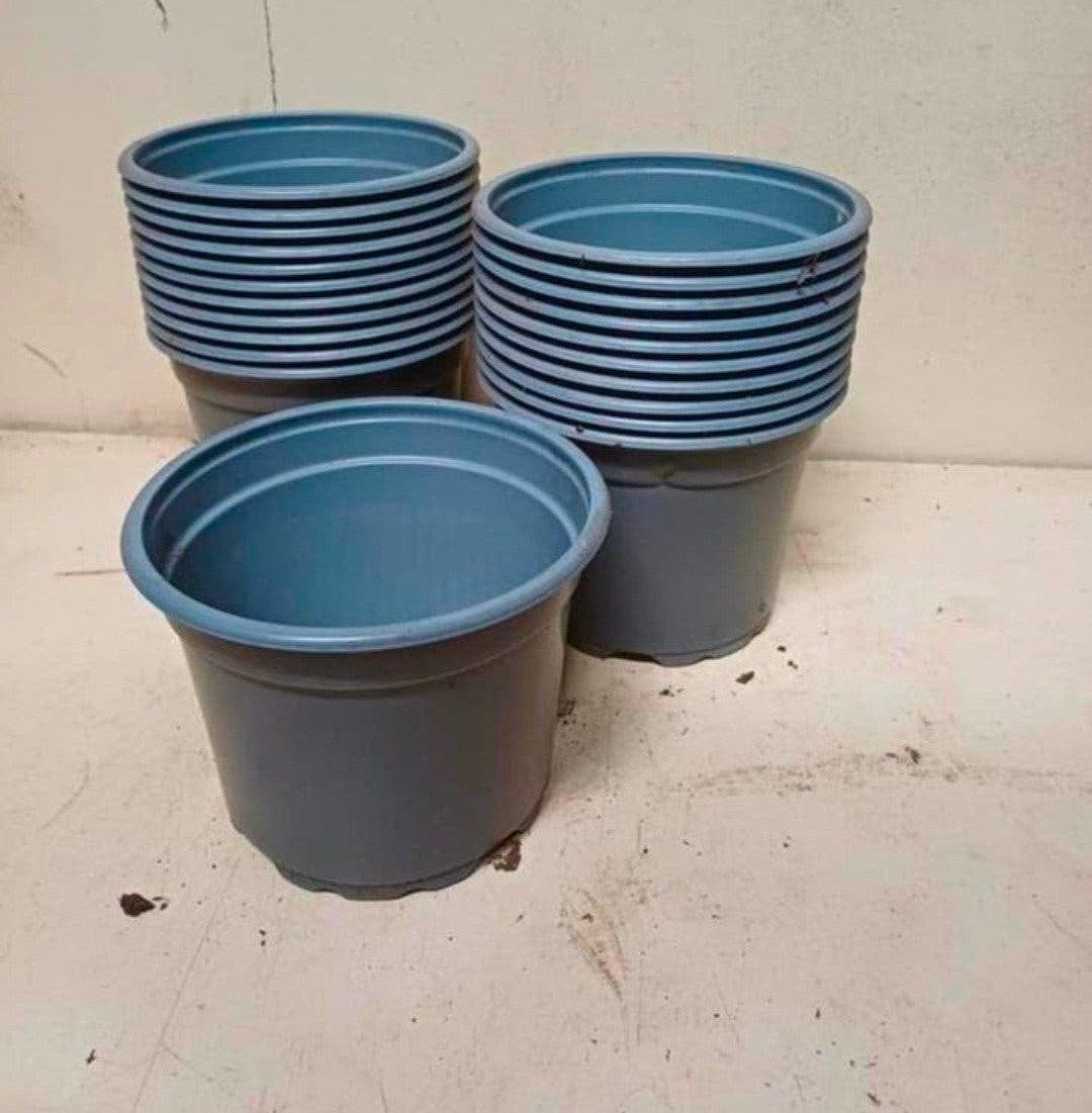 kweekpotten plantenpotten bloempotten 2 liter, Kunststof, Gebruikt, Rond, Ophalen of Verzenden
