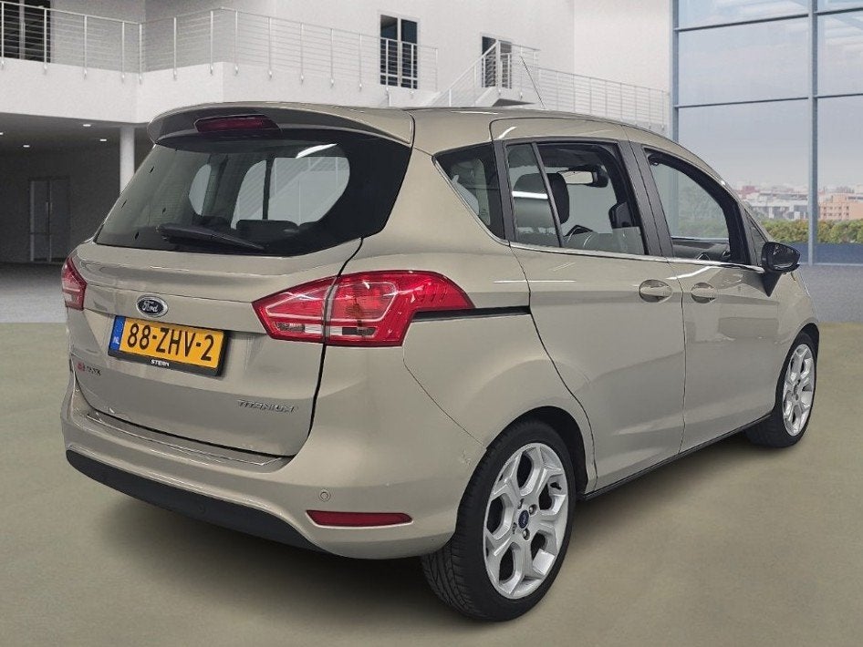 Ford B-Max 1.6 TI-VCT Titanium 1e Eig. 29.700 km +NAP NL-aut, Auto's, Ford, Gebruikt, Zwart, 4 cilinders, B-Max