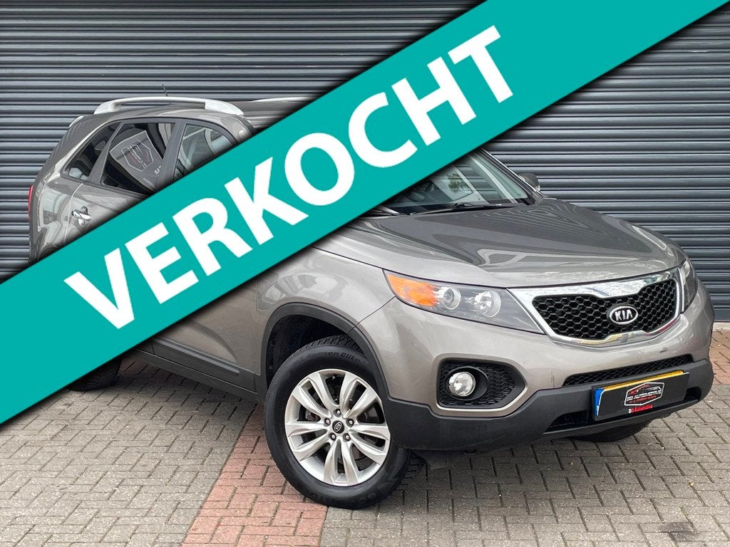 Kia Sorento 2.4 X-ecutive 7p Automaat | Climate Control | Cr, Auto's, Kia, Euro 5, Stof, Gebruikt, Zwart