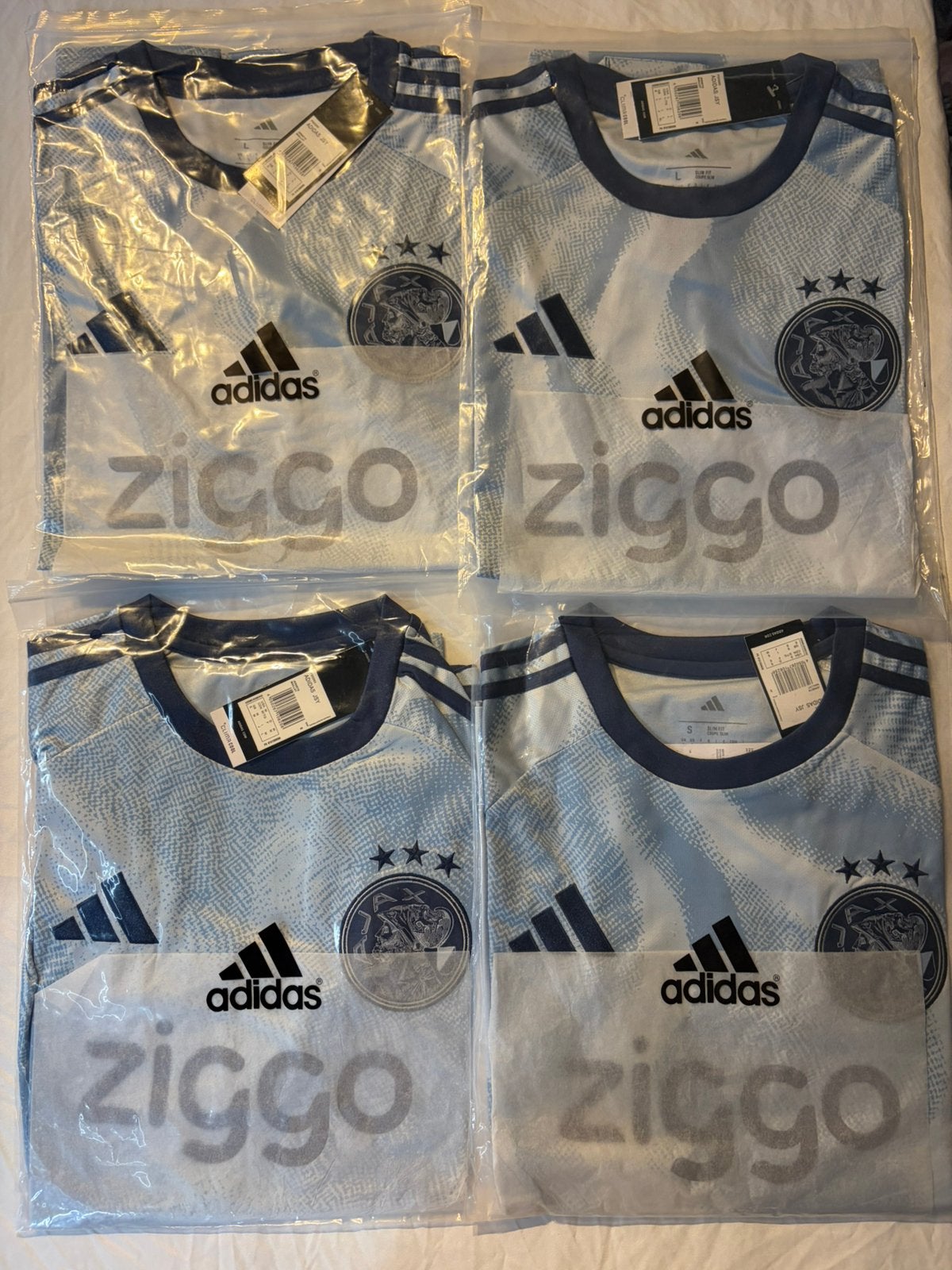 AJAX 3e SHIRT DIVERSE MATEN, Maat XS of kleiner, Ophalen of Verzenden, Nieuw, Shirt
