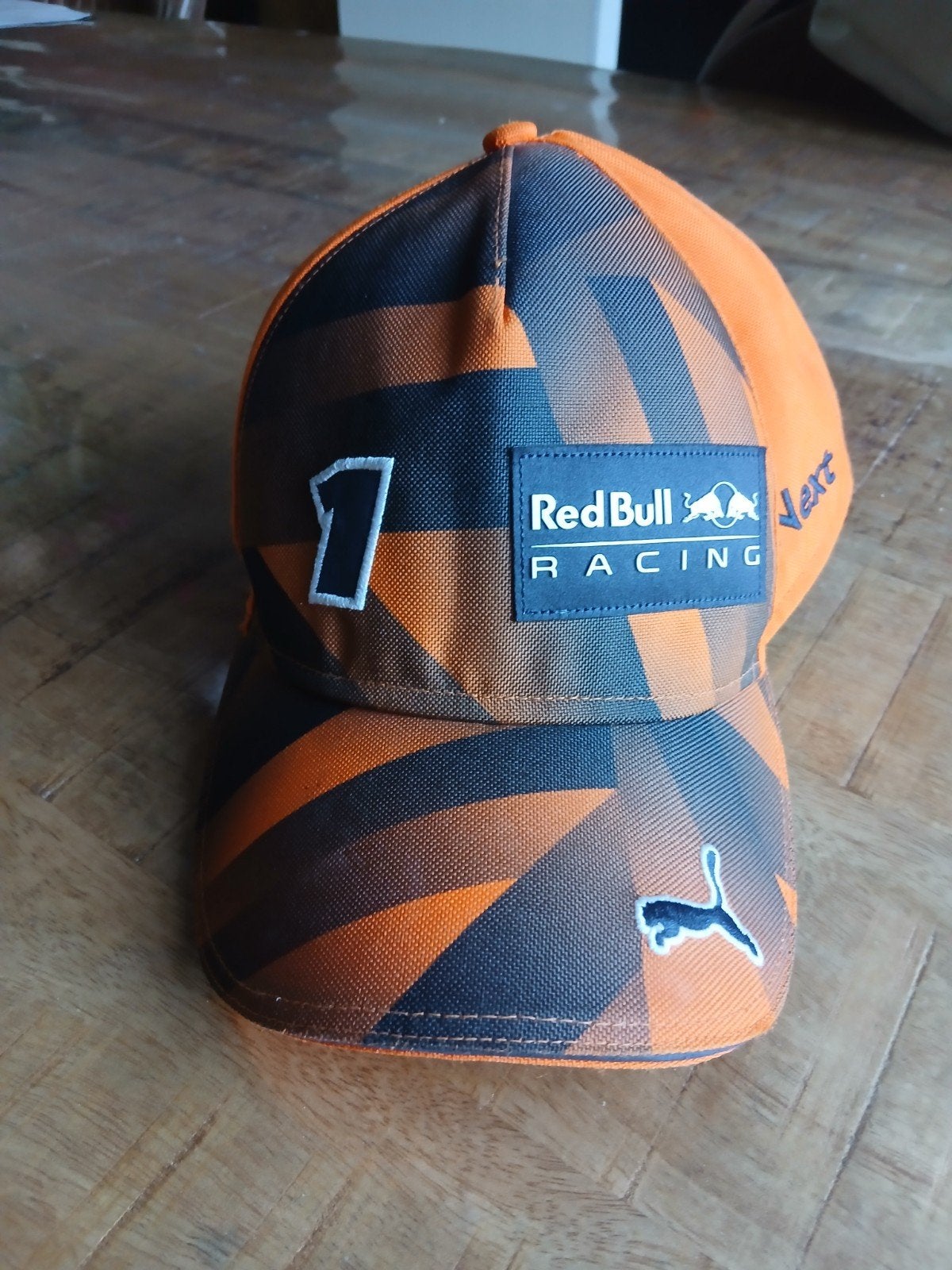 Red Bull Racing Max Verstappen F1 pet - Oranje/Zwart, Red Bull Racing, One size fits all, Ophalen of Verzenden, Pet