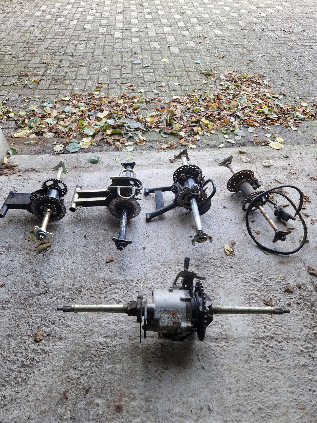 diverse quad achterassen 125cc 110cc 250cc, Ophalen, Overige typen