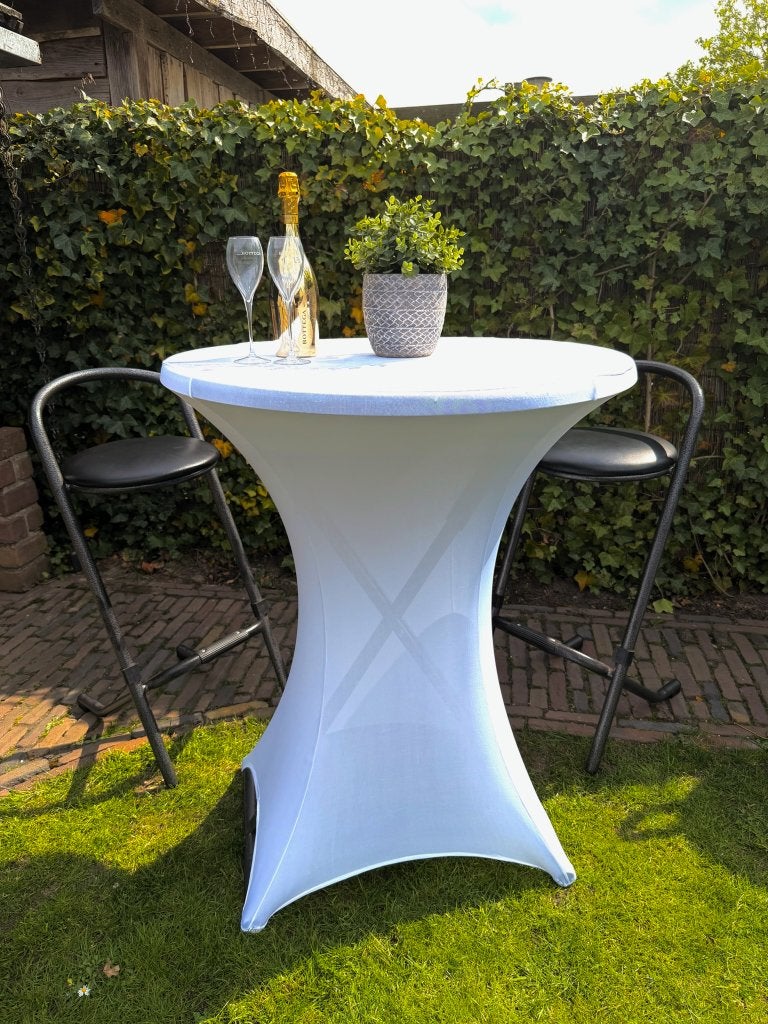 Statafels te huur / Statafels huren optioneel met rok, Ophalen of Verzenden, Zo goed als nieuw, Overige