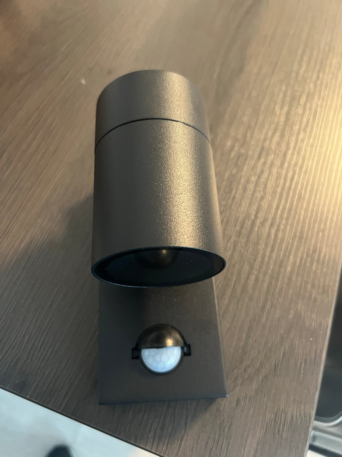 HOFTRONIC Mason PIR Sensor Wandlamp - Zwart, Nieuw, Bewegingssensor, Minder dan 50 watt, Wandlamp, Aluminium