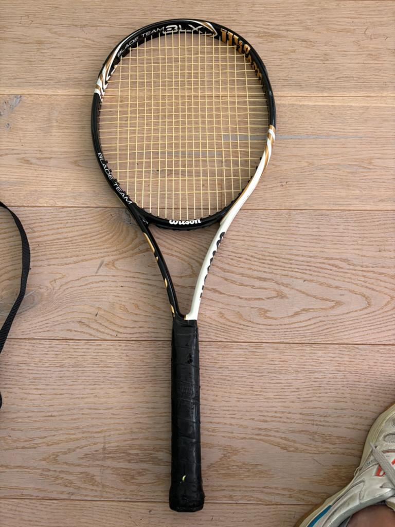 Wilson Blade Team BLX Tennisracket - Gebruikt, Sport en Fitness, Tennis, Ophalen of Verzenden, Gebruikt, Racket, Wilson